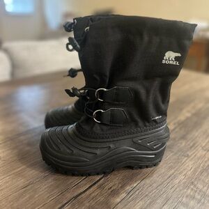 SOREL Kids Super Trooper Insulated Waterproof Snow Boot. 1869542011 Youth 13